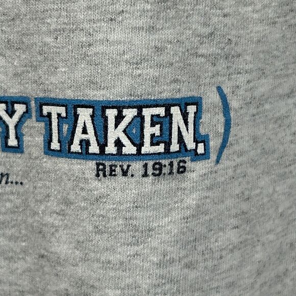 Vintage Dad of Dads Jesus T Shirt Mens X-Large Kerusso Christ Christian Tee Gray - Picture 6 of 10